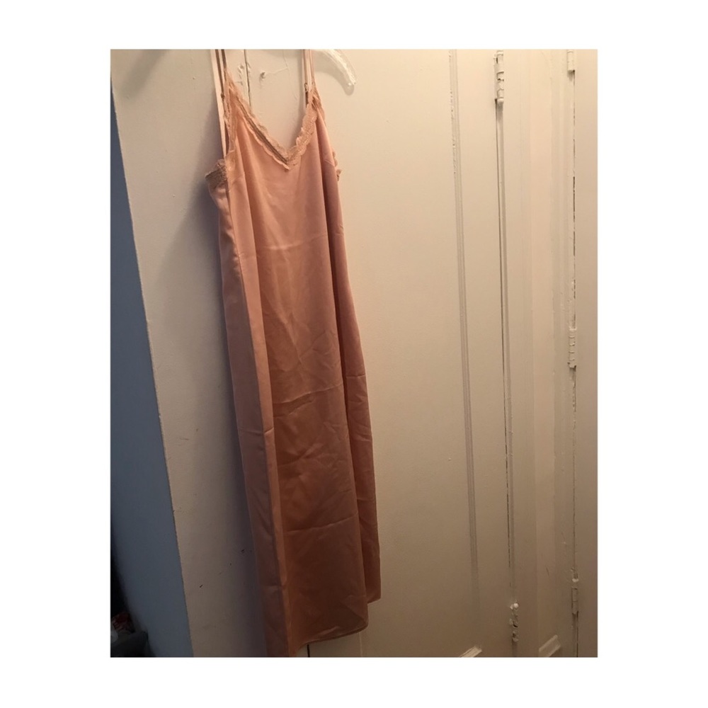 Midi Slip Silky Dress
